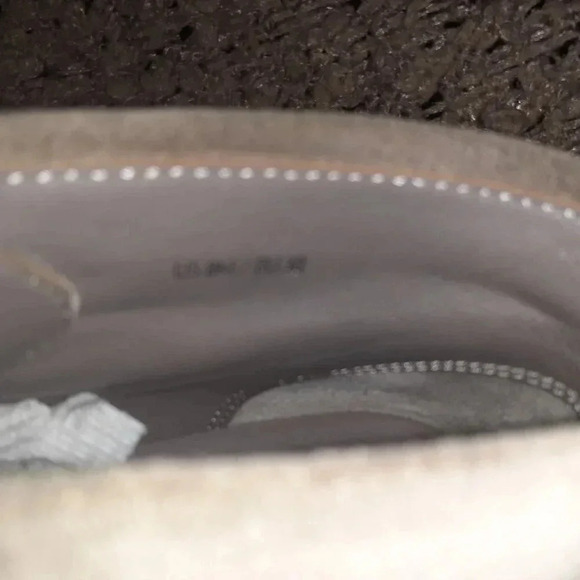 VINCE-Novato Ankle Boots-Woodsmoke Distressed Suede-Sz 39/8-Excellent - Picture 8 of 9